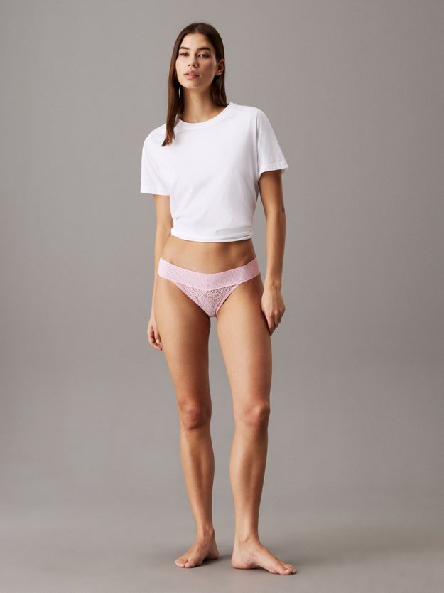 3 Pack Bikini Briefs - Icon Logo Lace