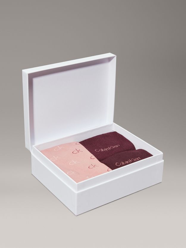 3 Pack Metallic Crew Socks Gift Set