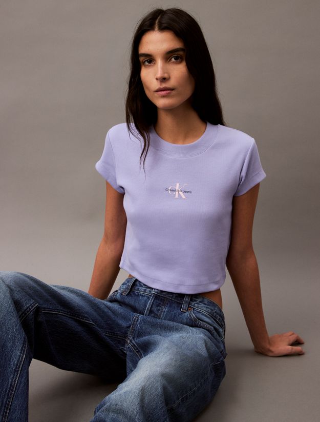 Monogram Logo Baby Tee