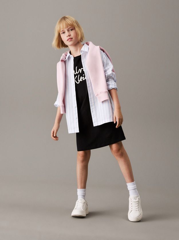 Oversized Logo T-shirt Dress
