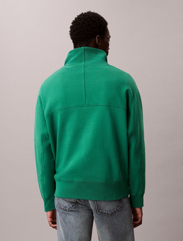 Premium Fleece Relaxed Quarter Zip Sweatshirt