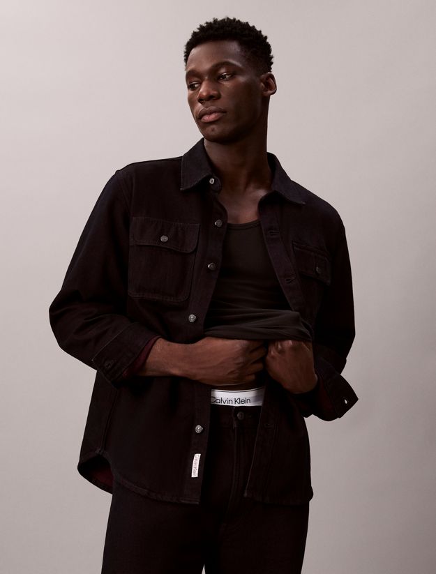 90's Denim Shirt Jacket