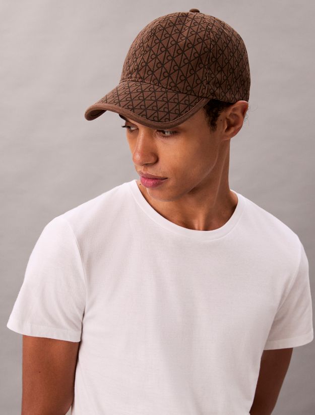 Allover Monogram Logo Baseball Cap