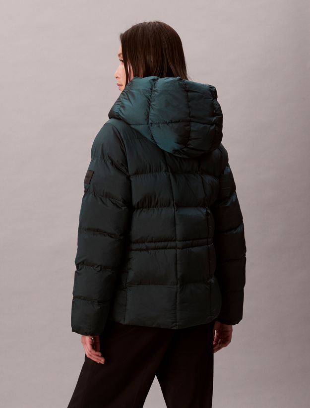 Shine Wrap Puffer Jacket