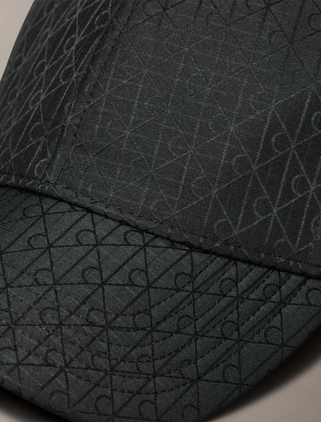 Ripstop Allover Monogram Logo Baseball Cap