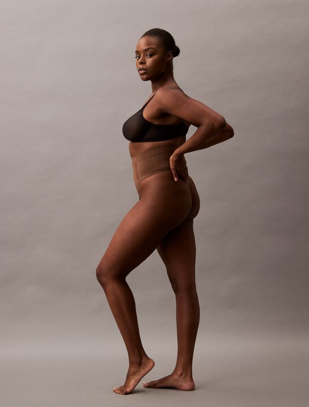 High Waisted Shapewear Thong - Secure Sculpt