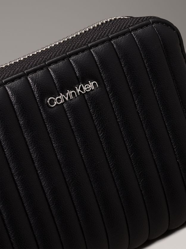 Quilted Zip Around Wallet
