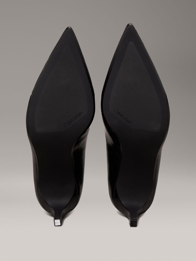 Leather Stiletto Pumps