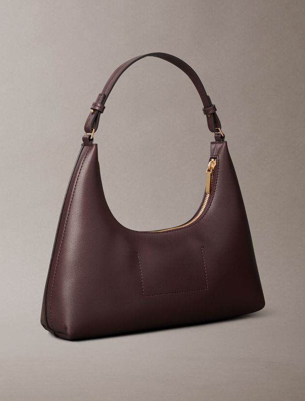 Foil Logo Shoulder Bag