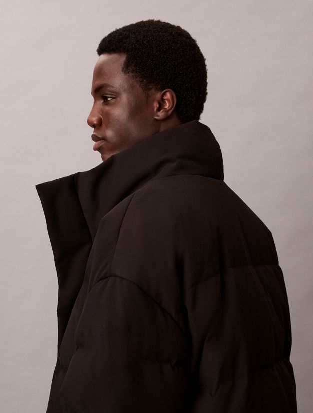 Relaxed Long Down Puffer Coat