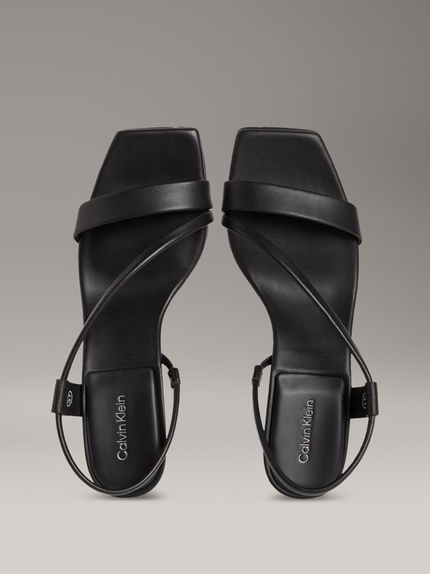 Leather Heeled Sandals