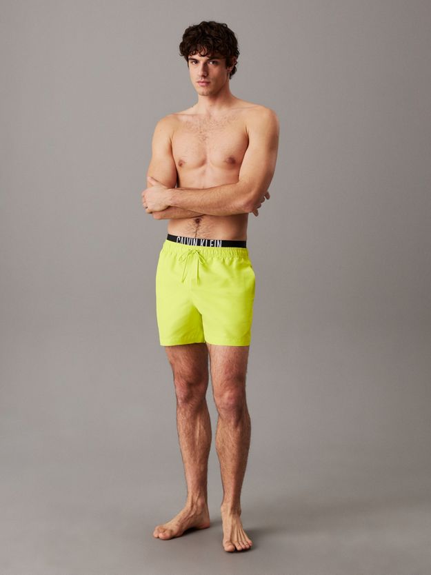 Double Waistband Swim Shorts - Intense Power