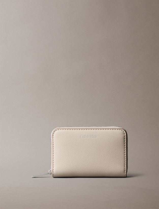 Foil Logo Square Zip Wallet