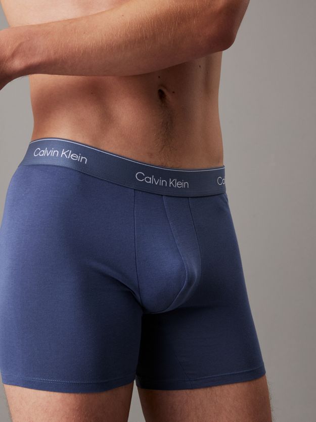 3 Pack Boxer Briefs - Icon Cotton Stretch
