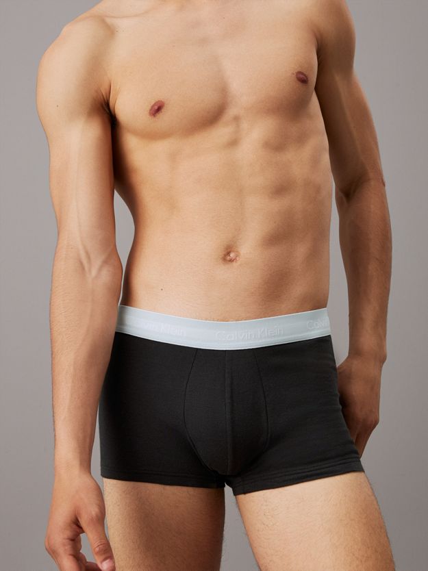 5 Pack Low Rise Trunks - Cotton Stretch