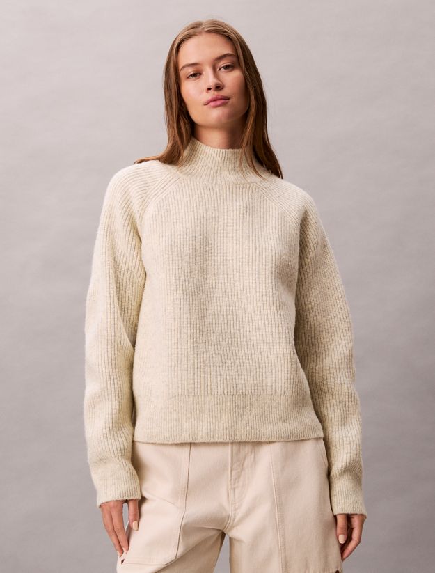 Soft Ribbed Knit Jumper