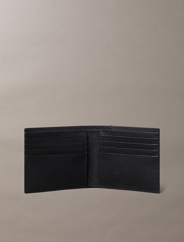Saffiano Leather Bifold Wallet