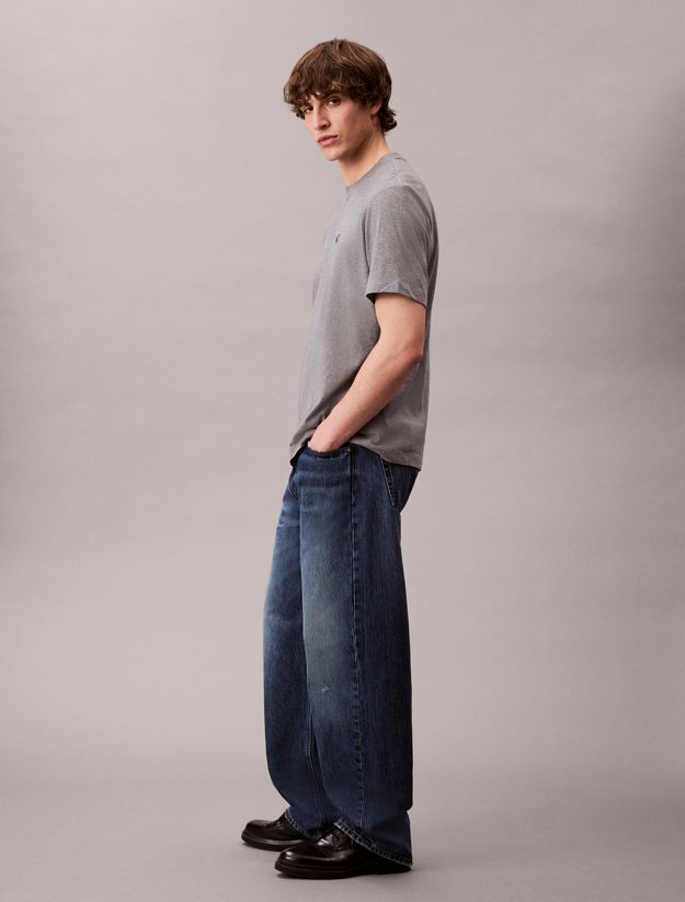 Embroidered Monogram Logo Relaxed T-Shirt