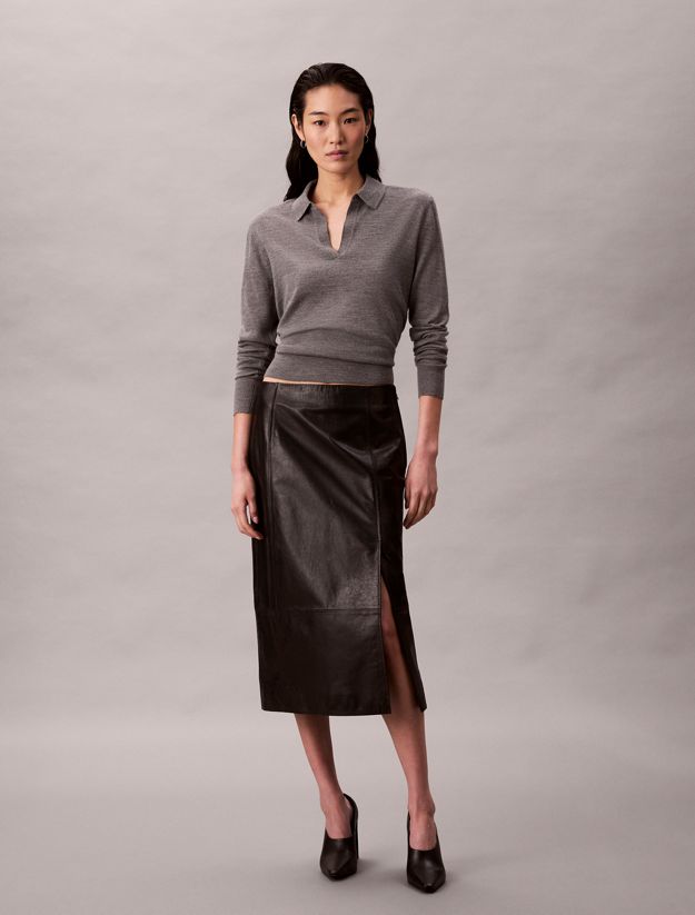 Merino Camp Collar Jumper