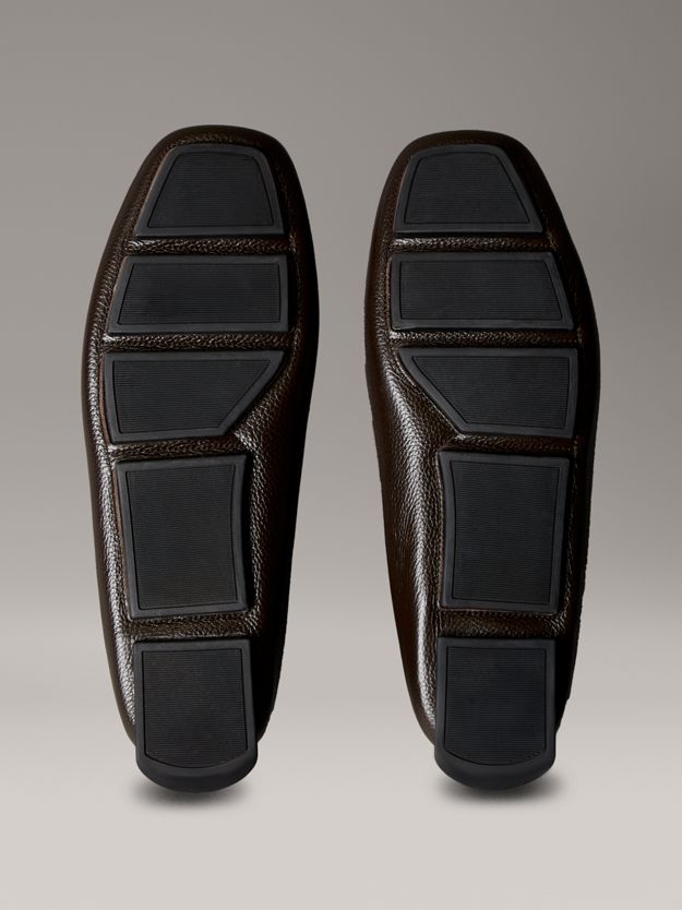 Leather Moccasin Driving Shoes