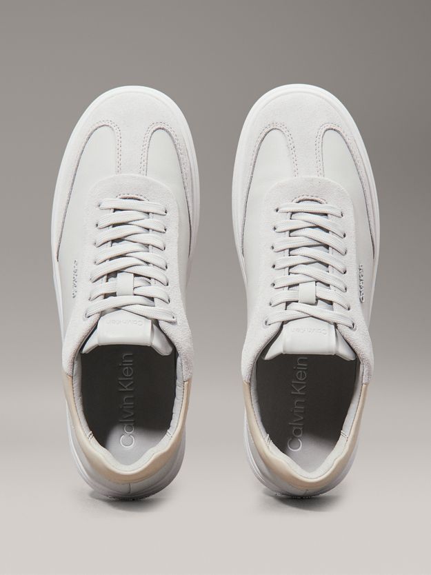 Leather Low Profile Trainers