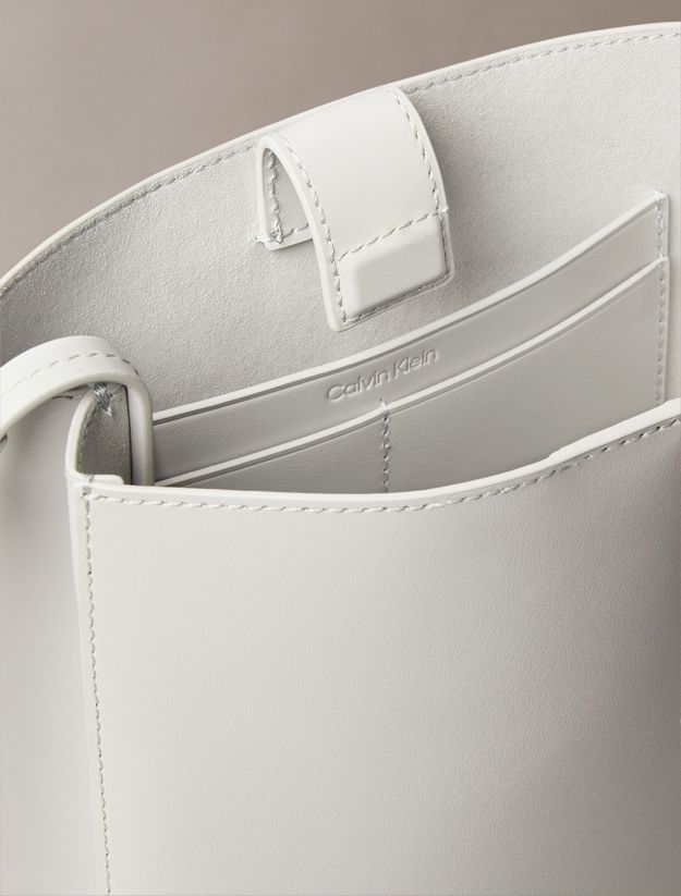 Leather Crossbody Tote Bag