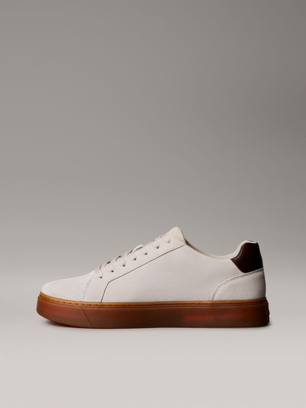 Suede Leather Flexible Sole Trainers