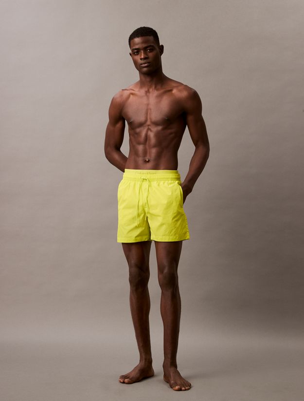 Double Waistband Swim Shorts - CK Soft Nylon