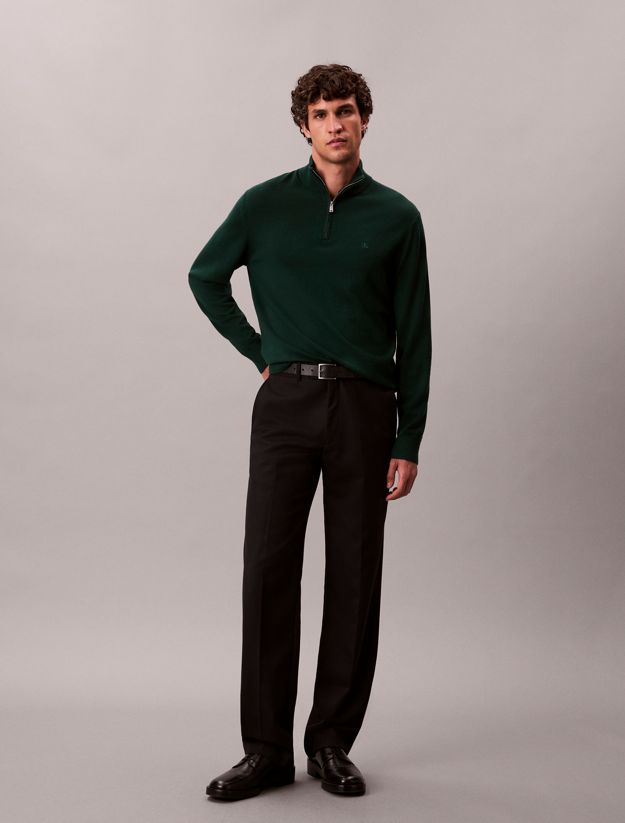 Quarter Zip Merino Jumper