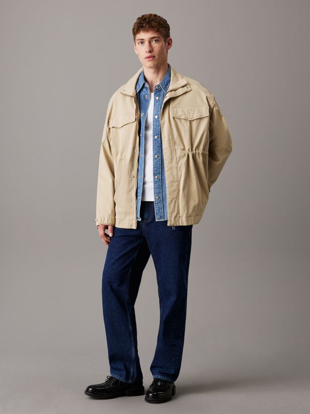 Unisex 2-in-1 Cotton Twill Jacket