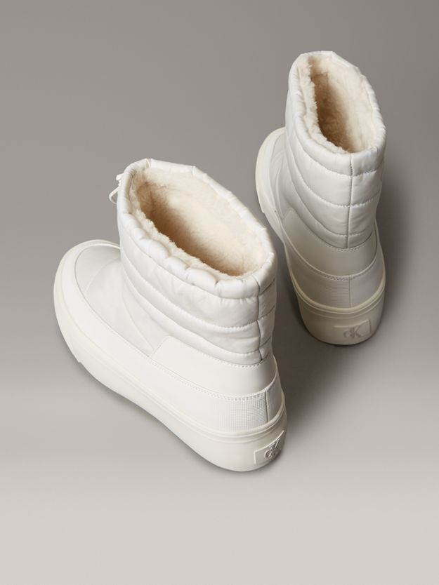 Warm Sherpa Platform Snowboots