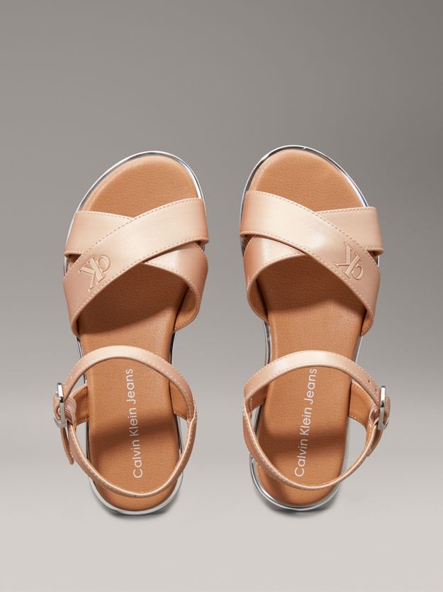 Kids Pearlised Sandals