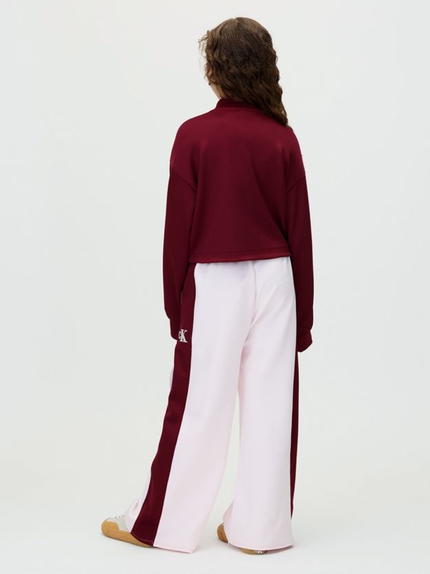 Wide Leg Colourblock Joggers