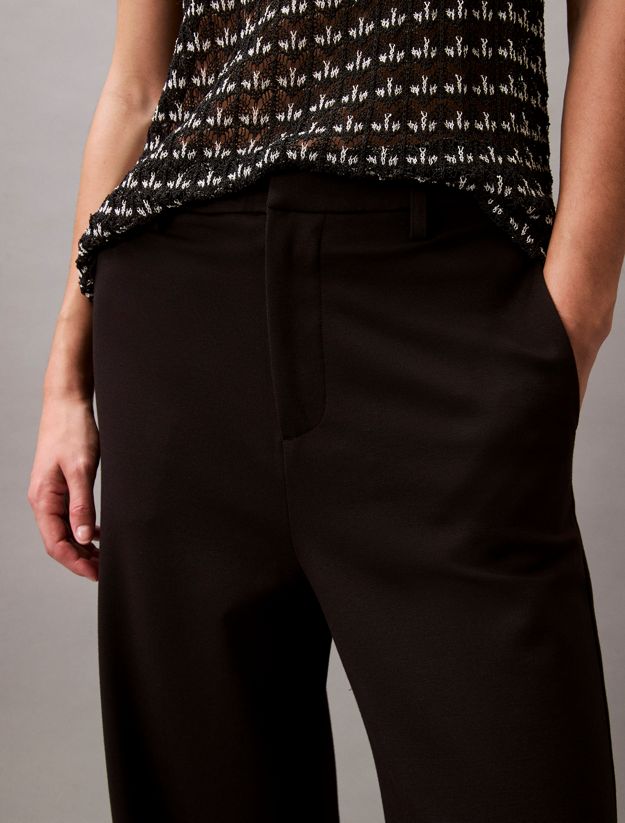 Milano Jersey Wide Leg Trousers