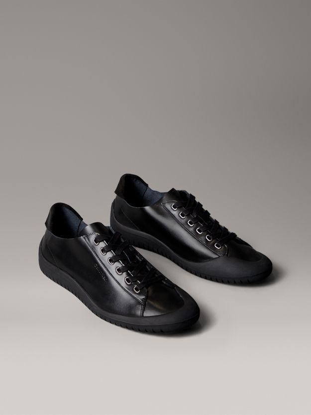 Smooth Leather Hybrid Trainers