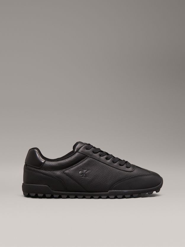 Leather Low Profile Trainers
