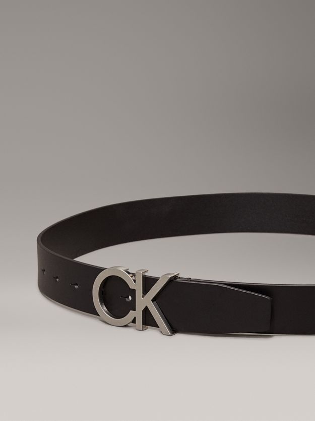 Leather Logo Belt