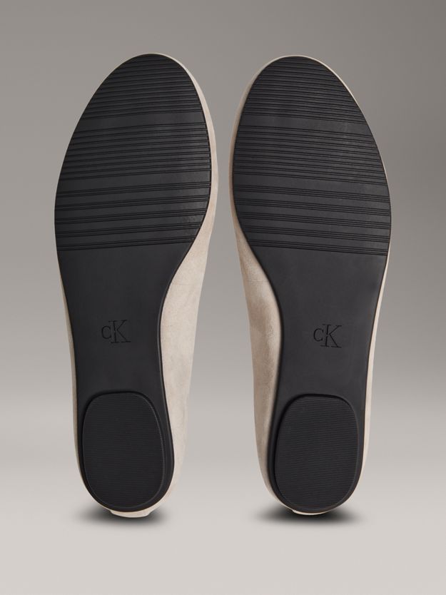 Suede Ballerinas