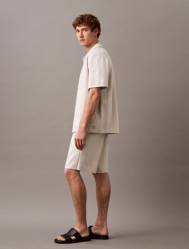 Jacquard Mesh Jogging Shorts