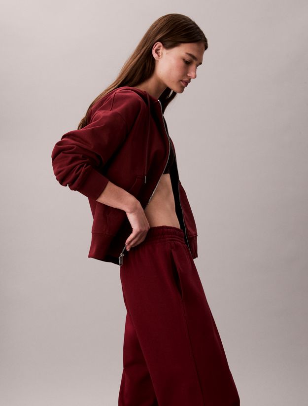 Cotton Terry Monogram Joggers