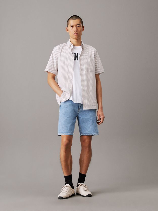 Striped Short Sleeve Shirt