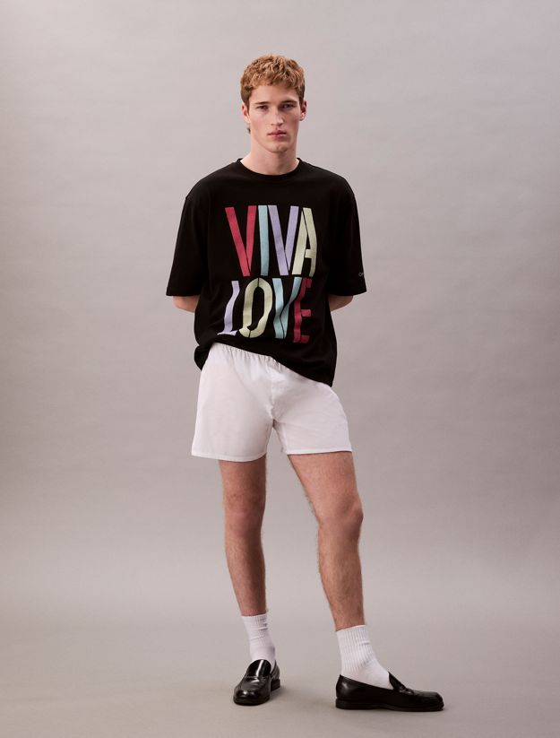 Marc Hundley Pride Viva Love Graphic Relaxed T-Shirt
