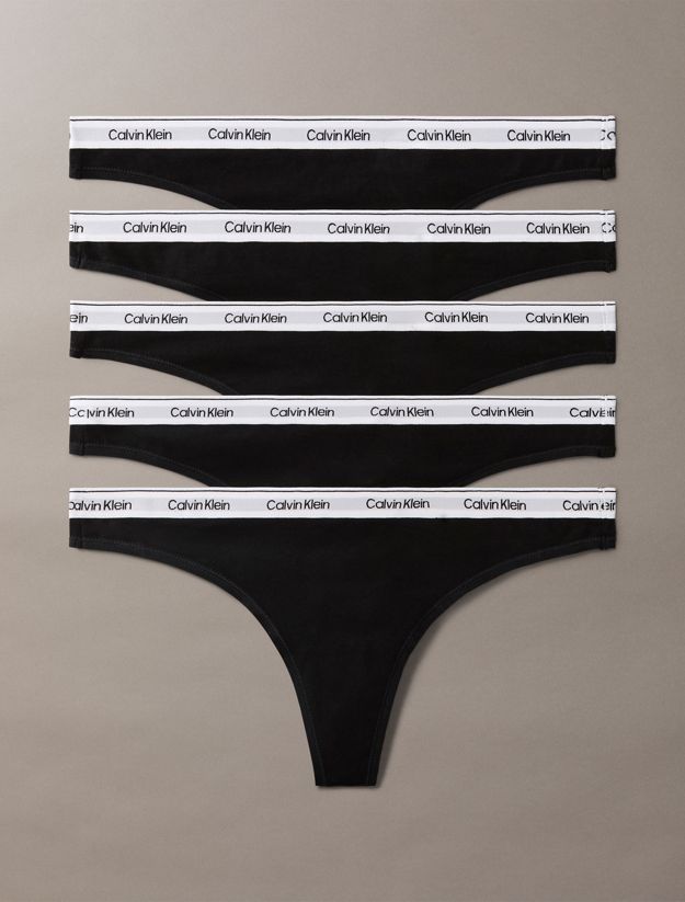 5 Pack Thongs - Icon Logo