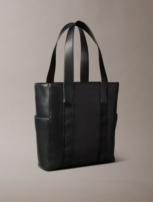 Jacquard Logo Laptop Tote Bag
