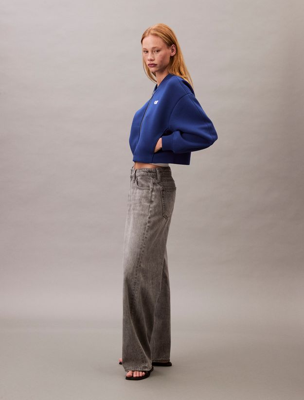 Relaxed Bomber Jacket