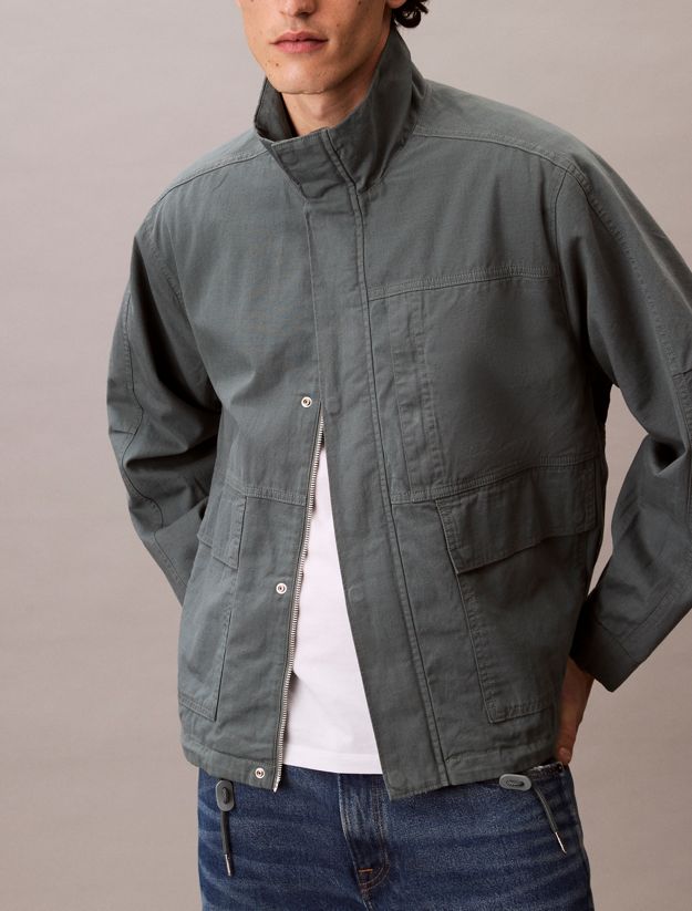 Cotton Linen Canvas Jacket