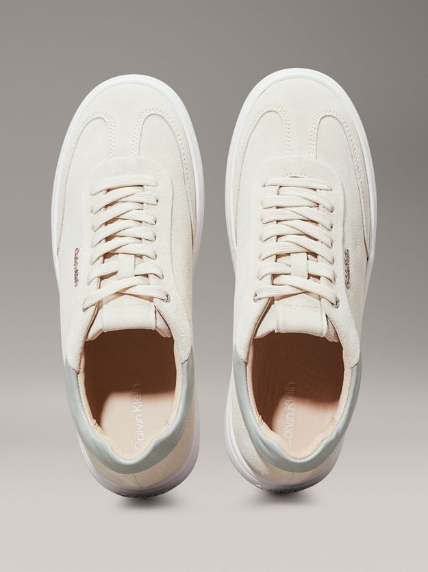 Suede Low Profile Trainers
