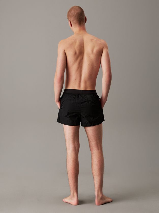 Logo Waistband Swim Shorts - CK Soft Nylon