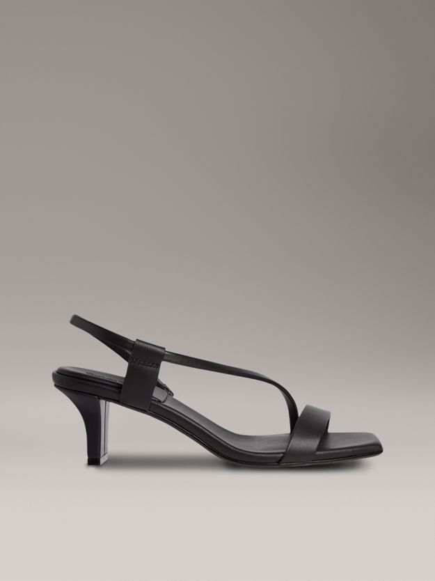 Leather Heeled Sandals