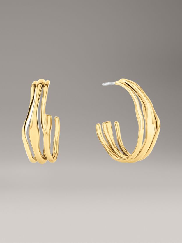 Sculptural Hoop Earrings